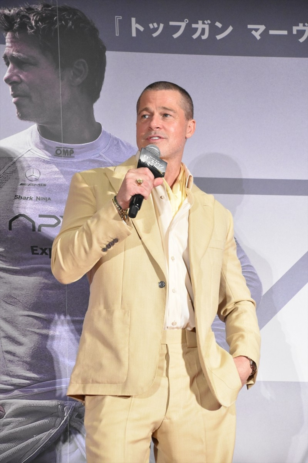 ブラッド・ピット「空はトムに任せる」　旧友トム・クルーズとの再会に喜び