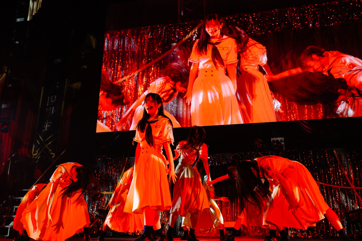 櫻坂46・四期生が初ライブ開催　「死んだふり」センターは山田桃実　ドーム公演出演発表のサプライズも