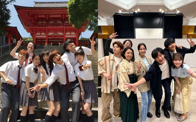 ドラマ『ちはやふる-めぐり-』瑞沢OB集合写真