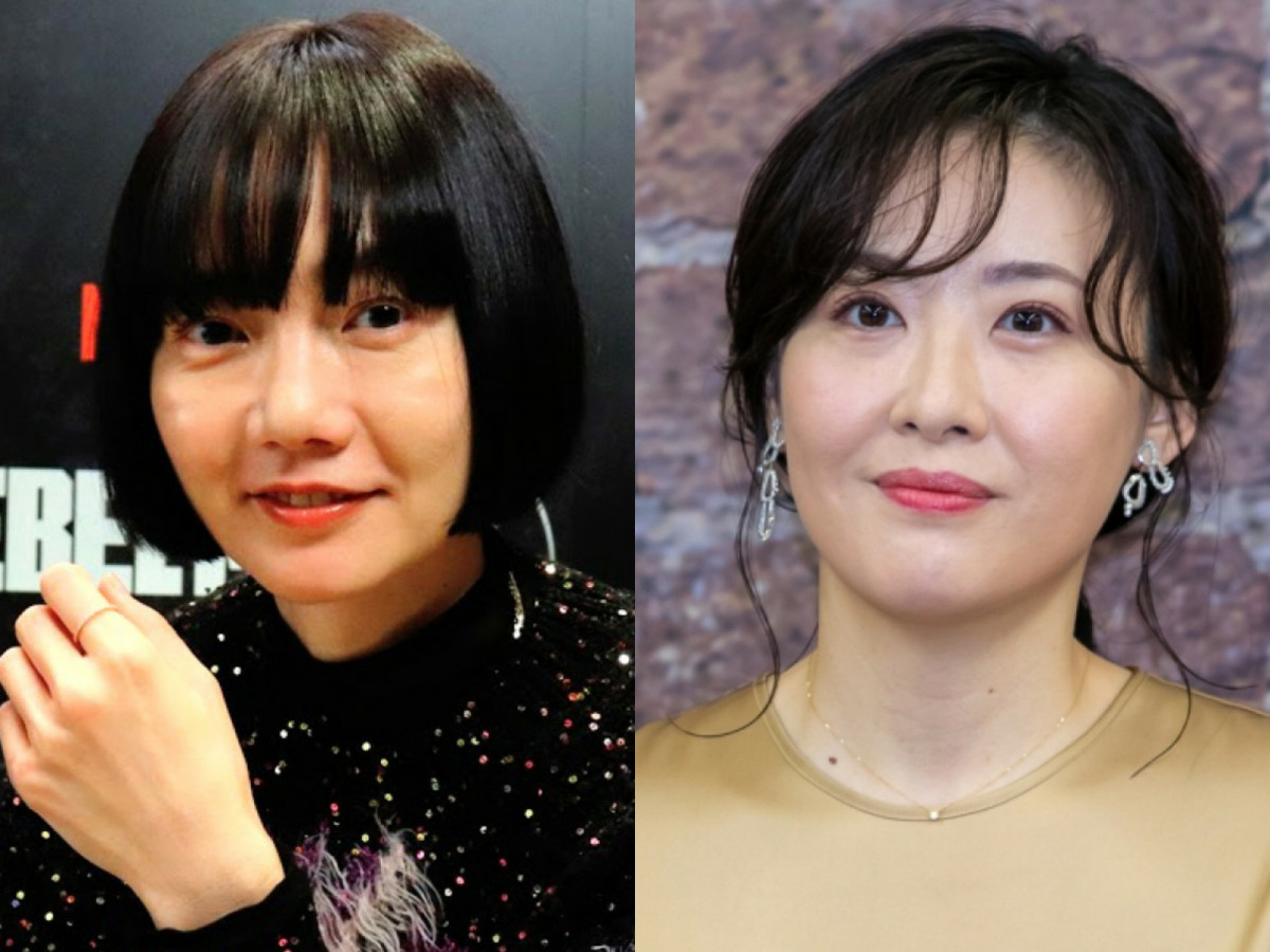 (左から)ペ・ドゥナ、前田亜季