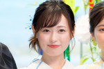 ドラマ『明日はもっと、いい日になる』制作発表会見に出席した福原遥