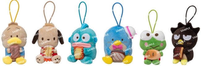 スシロー×はぴだんぶい　はぴなついぇい！　コラボ限定ぬいぐるみ　２点セット！ スシロー」×『はぴだんぶい』がコラボ！ 限定「ぬいぐるみ」付き