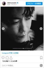 佐藤健、カッコよすぎる『私の夫と結婚して』オフショットを多数公開　※「佐藤健」インスタグラム