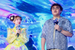 （左から）FRUITS ZIPPER・早瀬ノエル、マユリカ・中谷　映画『星つなぎのエリオ』ホシカドOPENイベントの様子
