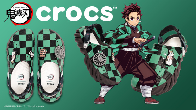 『鬼滅の刃』×「クロックス」がコラボ！　炭治郎や善逸をモデルにした全4種が登場