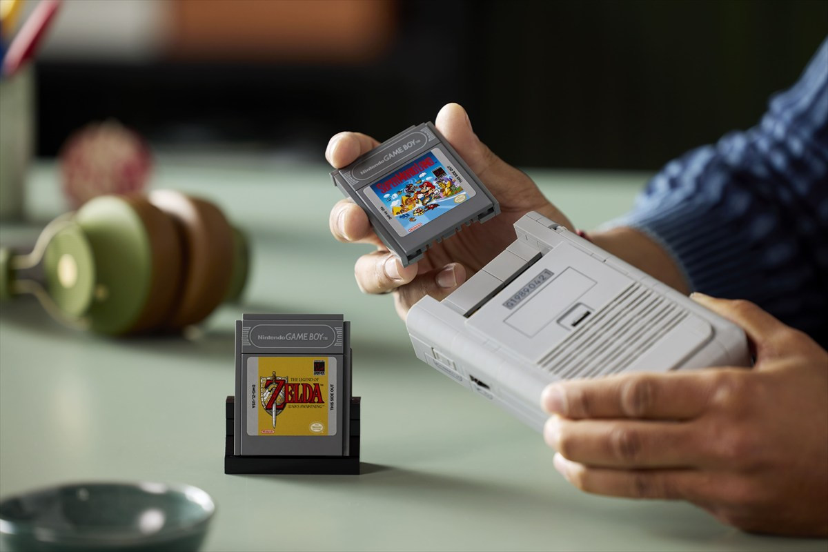 「LEGO Game Boy」7月25日より予約開始　レゴブロックでゲームボーイを再現し『ゼルダの伝説 夢をみる島』＆『スーパーマリオランド』のカートリッジも付属