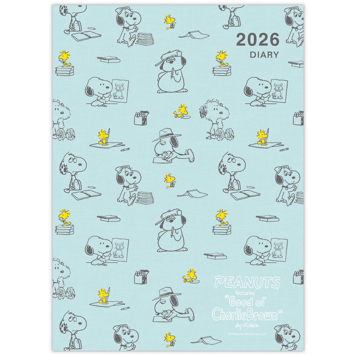 250805『Peanuts』2026年版カレンダー＆ダイアリー