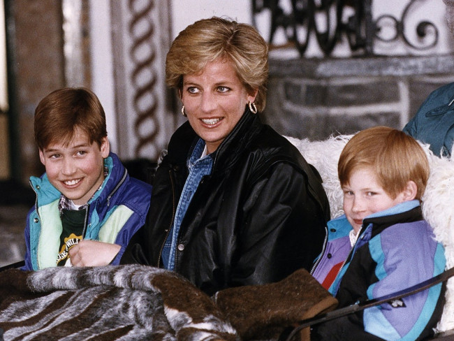 ダイアナ妃のタイムカプセルが発見される(写真は1993年)