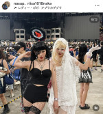 仲里依紗、再現度高すぎコーデでレディー・ガガのライブへ　※「仲里依紗」インスタグラム