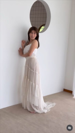 中川安奈、グラビア撮影姿　※「中川安奈」インスタグラム