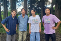 『24時間テレビ48‐愛は地球を救う‐』「相葉保護犬トリミング特別編」に出演する（左）ヒロミ、椎名桔平、相葉雅紀、サンシャイン池崎