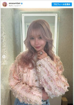 住谷杏奈、新しい髪色の近影がかわいい　※「住谷杏奈」インスタグラム