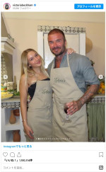 家族で夏のバカンス　※「ヴィクトリア・ベッカム」インスタグラム