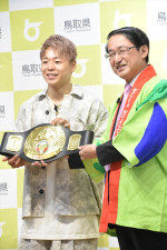 武尊、「とっとり梨フェア」メディア取材会に登場