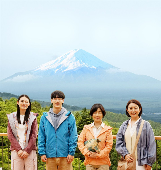 映画『富士山と、コーヒーと、しあわせの数式』場面写真