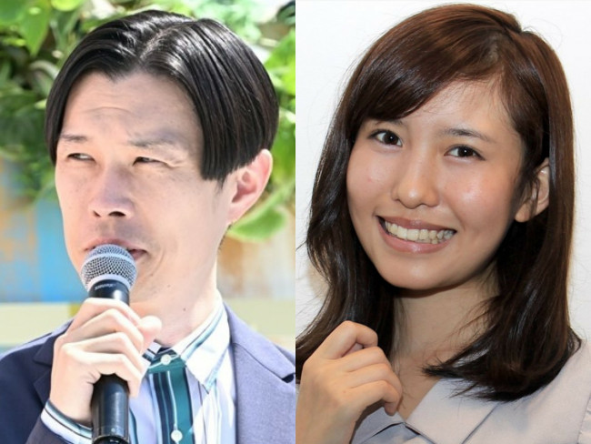 (左から)ハライチ・岩井勇気、春名風花