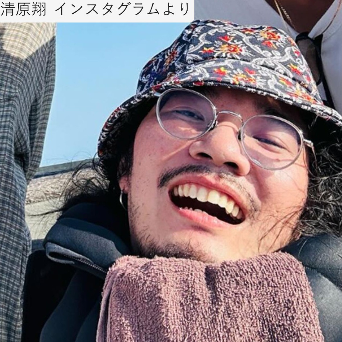 清原翔、近影　※「清原翔」インスタグラム