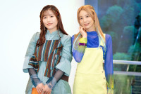テレビアニメ『グノーシア』インタビューより（左から）長谷川育美、安済知佳