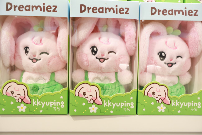 写真）NCT DREAM公式コラボキャラクター「Dreamiez」のポップアップに
