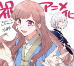 アニメ『茉莉花官吏伝』コミカライズ漫画家・高瀬わかのアニメ化お祝いイラスト