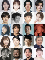 舞台『千と千尋の神隠し』ソウル公演キャスト（最上段より左から）上白石萌音、川栄李奈、醍醐虎汰朗、増子敦貴（GENIC）、阿久津仁愛、中川賢、澤村亮、妃海風、華優希、橋本さとし、宮崎吐夢、夏木マリ、羽野晶紀、高橋ひとみ、村岡哲至、吉村直、広瀬斗史輝、五十嵐ゆうや、飯田一徳、坂口杏奈
