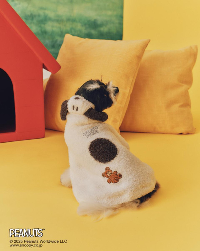 写真）『PEANUTS』×「ジェラピケ」がコラボ！ スヌーピーたちの