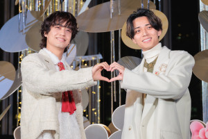 Celebration Tree ＜Mickey ＆ Friends＞点灯式に出席したKing & Prince（高橋海人、永瀬廉） 