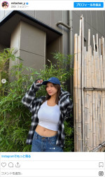 三田悠貴、ソロショット　※「三田悠貴」インスタグラム