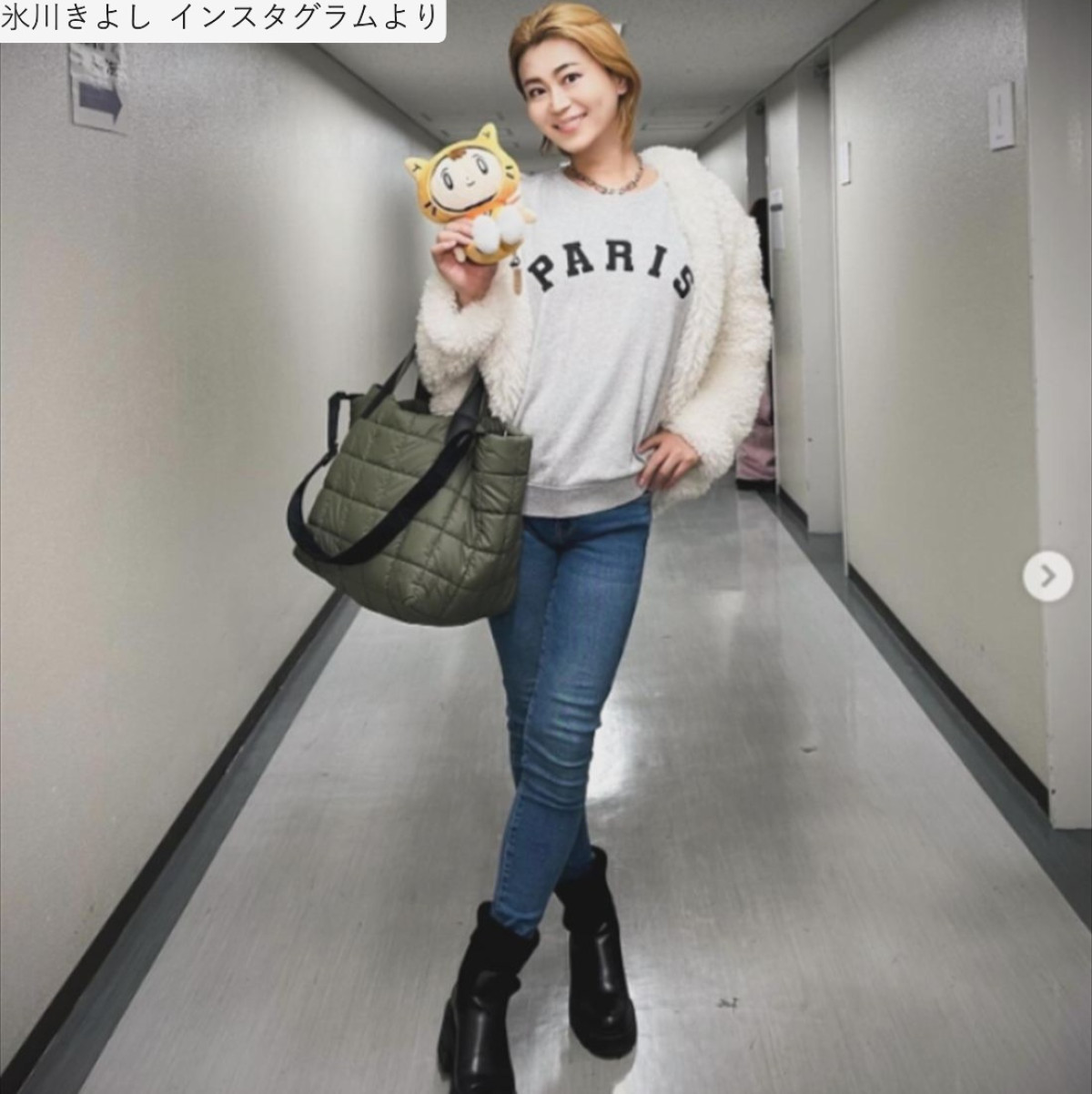 氷川きよし、ソロショット　※「氷川きよし」インスタグラム