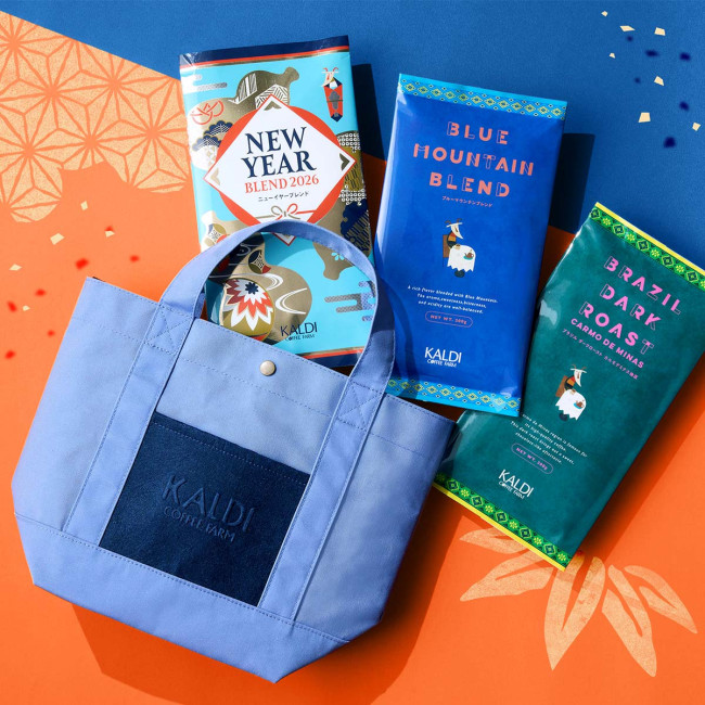 写真）カルディ「2026年福袋」が発売へ！ “2WAYバッグ”付きオンライン