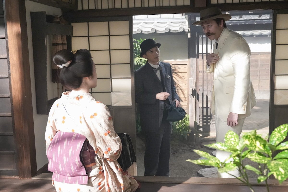 明日の『ばけばけ』“トキ”高石あかり、“ヘブン”トミー・バストウの女中として働き始める