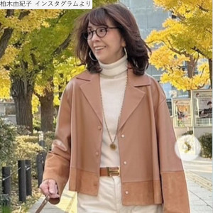 柏木由紀子、ソロショット　※「柏木由紀子」インスタグラム