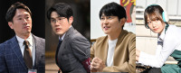 スペシャルドラマ『ラストマン-全盲の捜査官-FAKE/TRUTH』に出演する（左から）少路勇介・上川周作・下野紘・堀口真帆