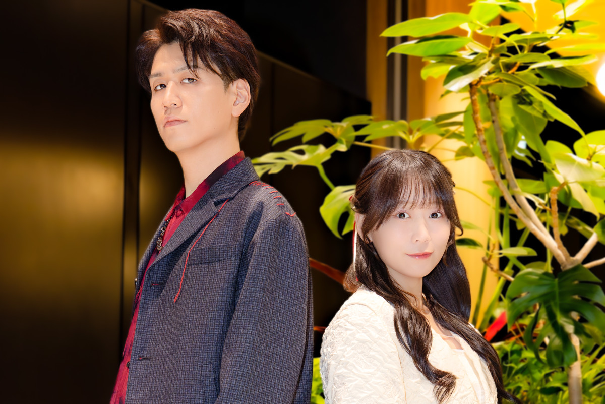 テレビアニメ『勇者刑に処す 懲罰勇者9004隊刑務記録』インタビューより（左から）阿座上洋平、飯塚麻結