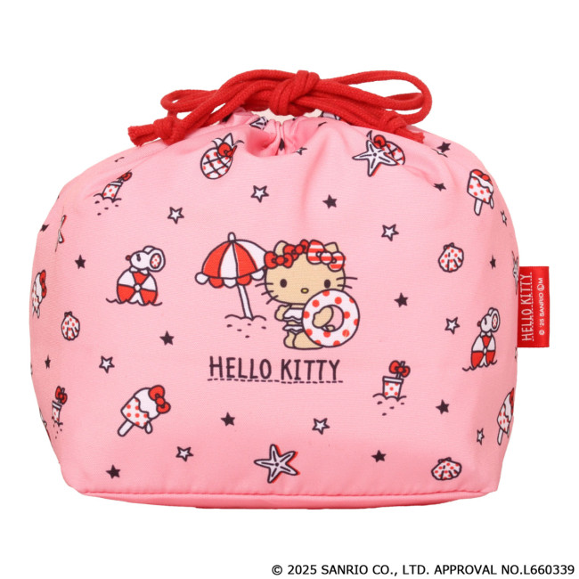 ALOHA COLLECTION CUTIE 日焼けキティ　丸型ポーチ ☆ハワイDFS☆ ALOHA COLLECTION 日焼けキティ コインケース - メルカリ