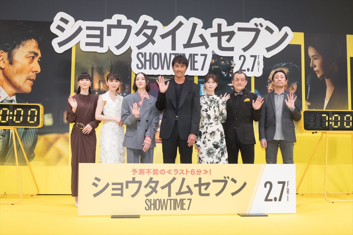 阿部寛、初のキャスター役でセリフ量は“過去最高”　生見愛瑠「信じられないぐらいのセリフ量を一発でこなされていた」