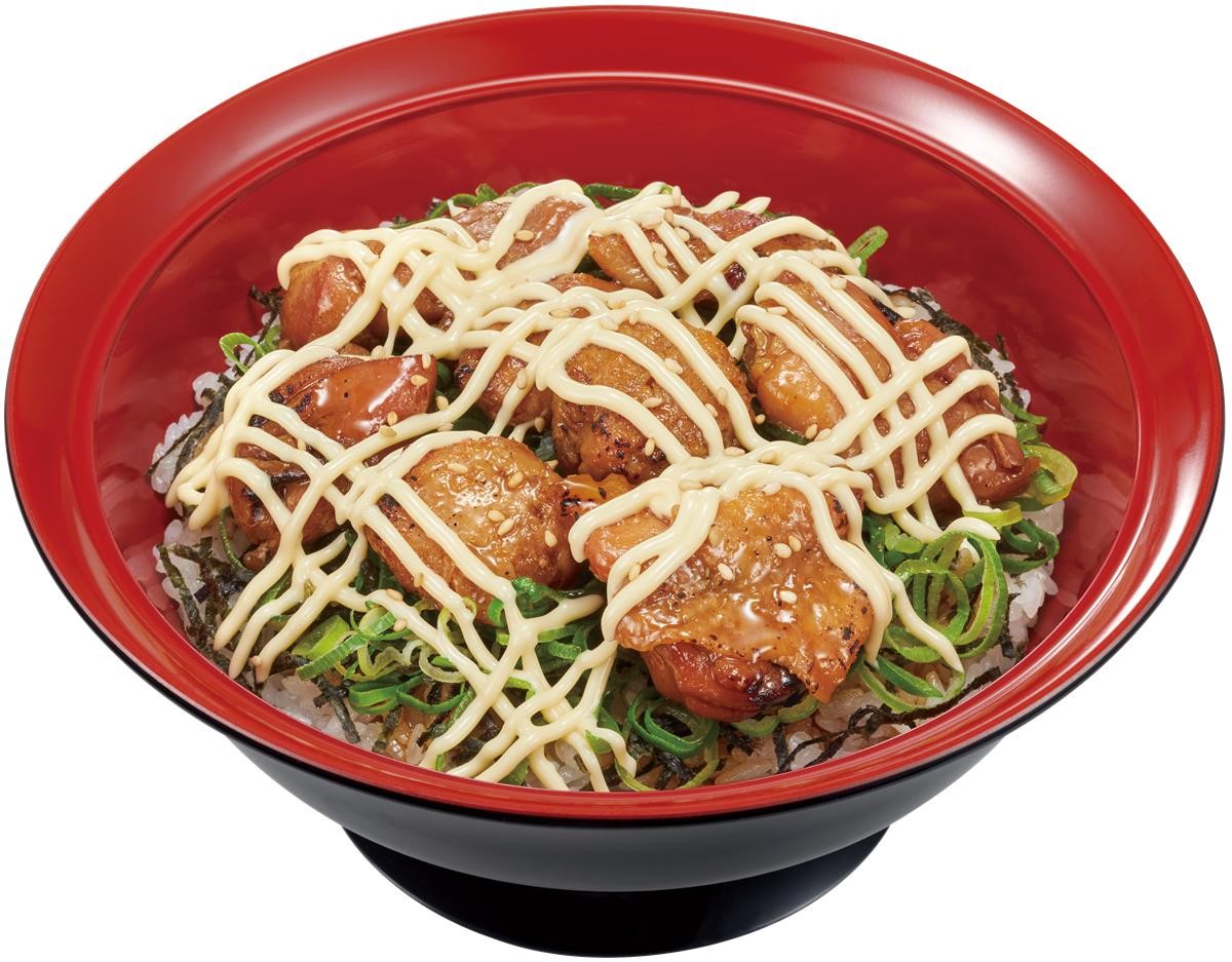 20250116すき家「炭火やきとり丼」＆「納豆鬼除け汁」