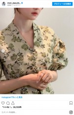 森香澄、華やかワンピースドレス姿を披露