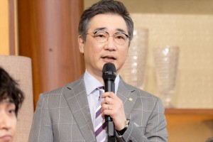 安井順平、ドラマ『プライベートバンカー』記者会見に登場