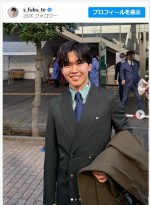 鈴木福、カッコいい近影に反響集まる　※「鈴木福」インスタグラム