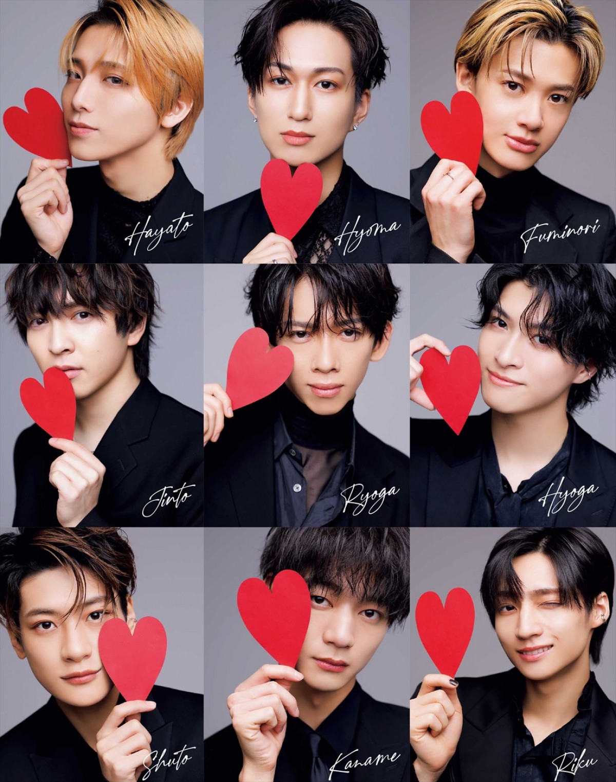 EBiDAN9名が表紙＆裏表紙をジャックする臨増版も登場！　「JUNON」3・4月号、1.22発売
