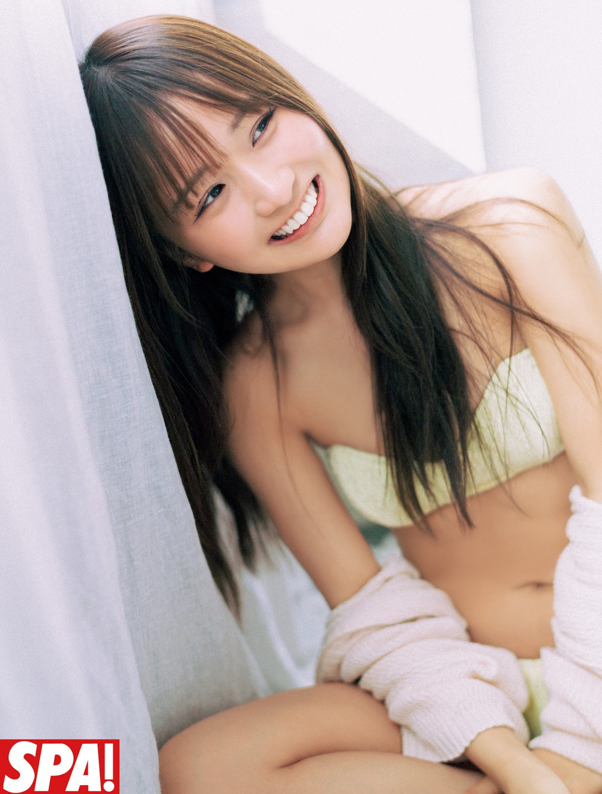 「週刊SPA! 」2月25日号の「美女地図」コーナーに森脇梨々夏が登場