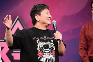 『R-1グランプリ2025』決勝進出者発表会見に出席したチャンス大城