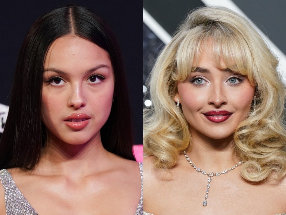 (左から)オリヴィア・ロドリゴ、サブリナ・カーペンター