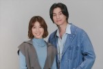 ドラマ『トウキョウホリデイ』主演の（左から）瀧本美織、ガルフ・カナーウット