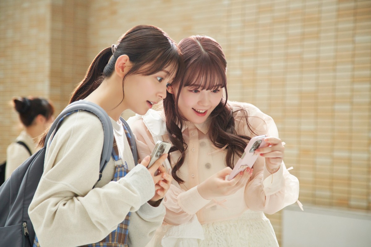 宮世琉弥主演『顔だけじゃ好きになりません』、久間田琳加＆米倉れいあの仲良しメイキングカット＆場面写真公開