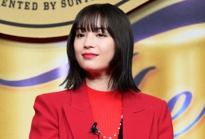 広瀬すず、「ザ・プレミアム・モルツ」新CM発表会に登場