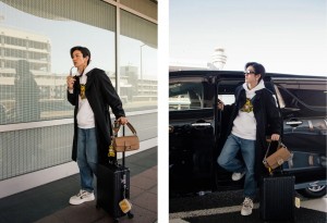 目黒蓮、「フェンディ」纏う空港コーデ公開！　サングラス姿で羽田に降臨