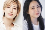 ミュージカル『十二国記 ‐月の影 影の海‐』に出演する（左から）柚香光、加藤梨里香
