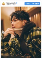 佐藤健、ファン歓喜の最新ショット　※「佐藤健」インスタグラム